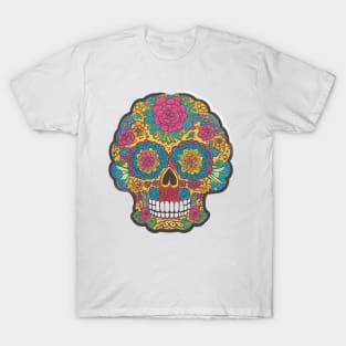 Mexican skull for Cinco de Mayo T-Shirt